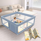XVISHX baby playpen full setup for safe indoor and outdoor play.