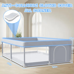 XVISHX playpen mesh panels provide clear visibility and airflow