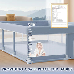 XVISHX BPA-free frame and eco-friendly materials for a safer play area.