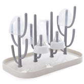XYW baby bottle drying rack with compact design saves counter space.