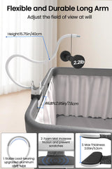 Yaekea compatible with HB6339 and 1/4 inch threaded hole for versatility.