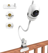 Yaekea monitor mount supports Hello Baby HB6550 for flexible viewing angles.