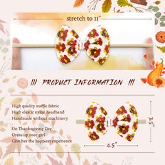 YanJie sunflower print bow adds playful detail to daily wear.