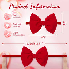 YanJie infant-toddler hair bows set for versatile daily outfits.