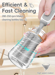 YASEW travel bottle cleaner kit with storage box, keeping essentials organized on the go