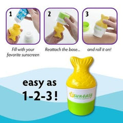 80 ml capacity with a pink fish cap for portable sun care
