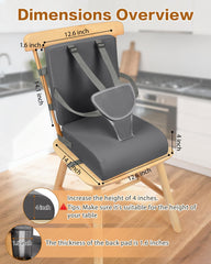 YCDTMY booster seat lightweight and portable for dining out