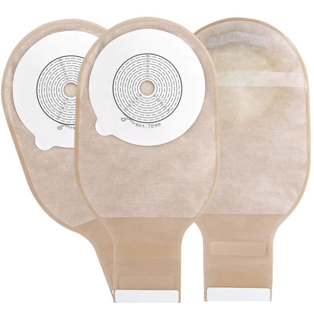 YEYSXSY one-piece colostomy bag with secure closure for leak prevention