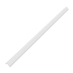 Yeaborn corner guard in white protects wall corners from everyday bumps.