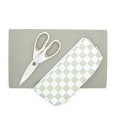 Yeah Baby Goods food scissors with sheath for safe, easy meal prep on the go.