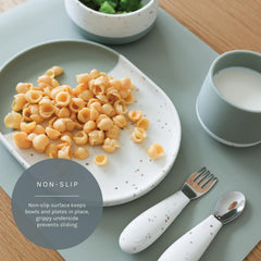 Yeah Baby Goods large placemat ideal for meals, crafts, and even pets.
