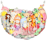 Yecaye 60in stuffed-animal net hammock offers large storage space in a creamy white finish.