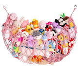 Yecaye 60x15 in stuffed-animal-net hammock wall-mounted for organized plush storage.