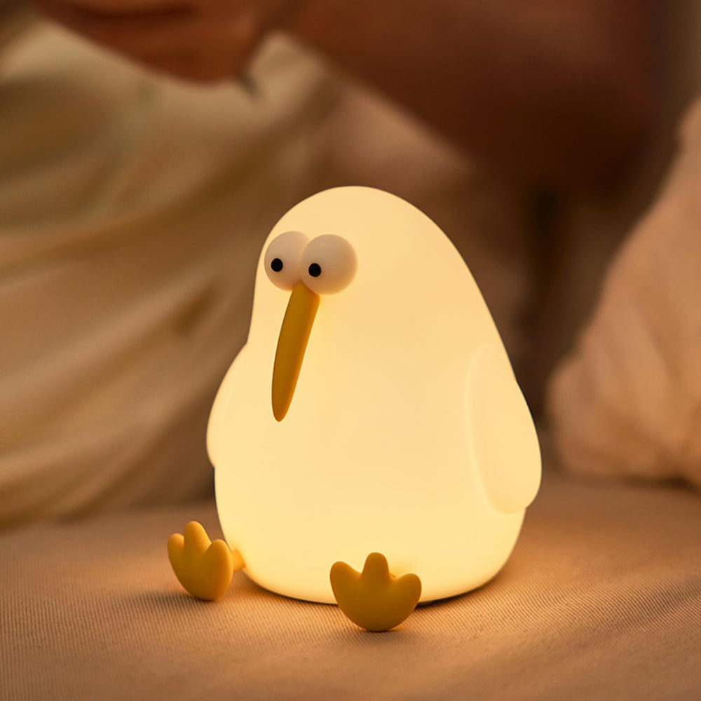YEEFIGRO kiwibird night light adds a soft bedtime glow for kids.