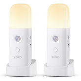 YELKO motion sensor night light in a 2-pack illuminates hallways hands-free