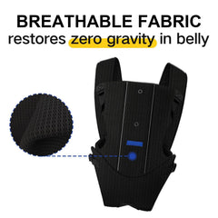 YEMKEZO Baby Carrier back strap system highlighting secure adjustable support for growing toddlers.