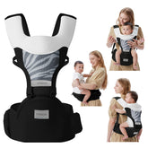 YEMKEZO baby carrier hip seat with detachable design for versatile carries.