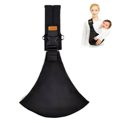 yemyig baby sling carrier front view for easy, on-the-go support