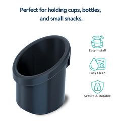 YENANA Graco 4Ever DLX cup holder installation, easy snap-in setup for quick replacement.