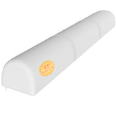 YENING 63-inch bed bumper front view showing toddler guard for safer sleep