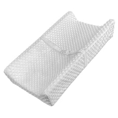 YENING mini changing pad cover grey provides soft, wipe-clean surface.