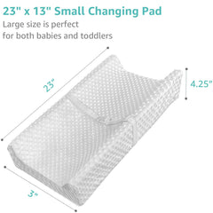 YENING mini changing pad fits small dressers for compact nursery setups