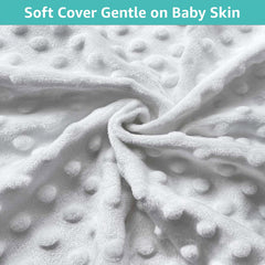 YENING plush cotton dots cover for gentle baby comfort