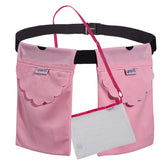 Yesito mastectomy drainage pouch pink front view for comfortable post-surgery support.