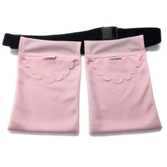 Yesito pink drainage pouch with soft, breathable fabric for comfort