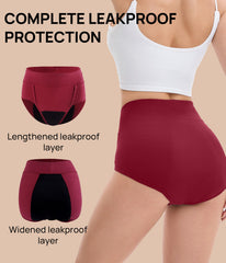 YESWEL full-coverage underwear guards against leakage in any activity.