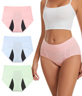 YESWEL incontinence underwear pack shot Multicolor02 showing the three-pack