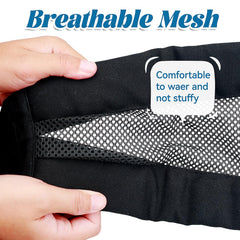 YESYBC mesh-shoulder straps promote airflow and comfort.