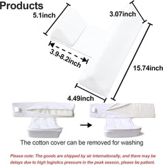Yevclihds removable-washable-cover keeps the wedge clean and fresh