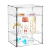 YEXEXINM 3-tier bottle organizer front view shows clear design for quick item spotting