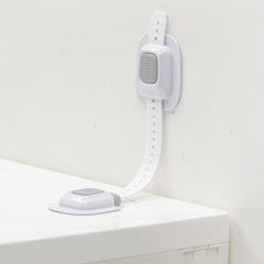 YEYA anti-tip straps with adhesive backing secure furniture without drilling.