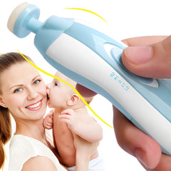 YGLOWORM six grinding heads shown for babies to adults use.