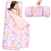 Yierchoo nap mat rolled for easy transport and storage.