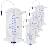 Yiisin 1000ML catheter leg bag capacity image for daily wear and travel convenience.