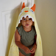 Yikes Twins 50x27 inch toddler towel grows with child