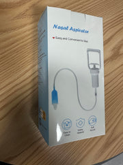 Yiupea nasal aspirator easy-clean design demonstrated for fast maintenance.
