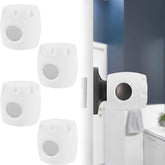 YMKWZ 4Pcs door knob safety cover, front view shields walls from impact