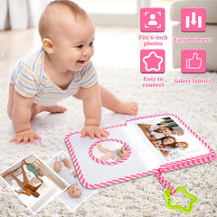 YMKWZ soft-cloth-cover features gentle texture and fade-resistant design for lasting keepsakes.