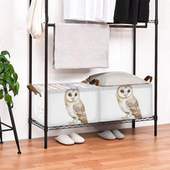 YNNALE Collapsible frame with leather handles for easy transport and space saving.