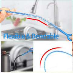 Yodamiack flexible cleaning design glides through curved or straight straws