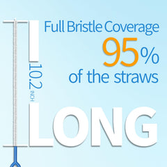 Yodamiack cleaner brush offers four sizes to fit different straw diameters.