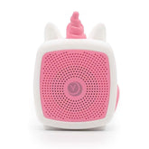 Yogasleep Pocket Baby Soother Unicorn helps travel sleep with gentle masking.