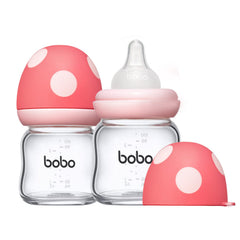 YOHKOH wide neck bottle 100ml with mushroom cap for easy gripping