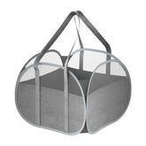 YOHOOLYO 95L toy storage basket, front view, sturdy and spacious for living room toys.