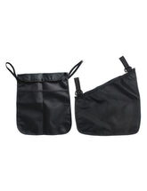 YOLENDAR stroller organizer in black, full view for on-the-go organization and quick access