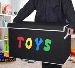 YOLOXO Toy Box Chest linen fabric adds stylish, durable storage.